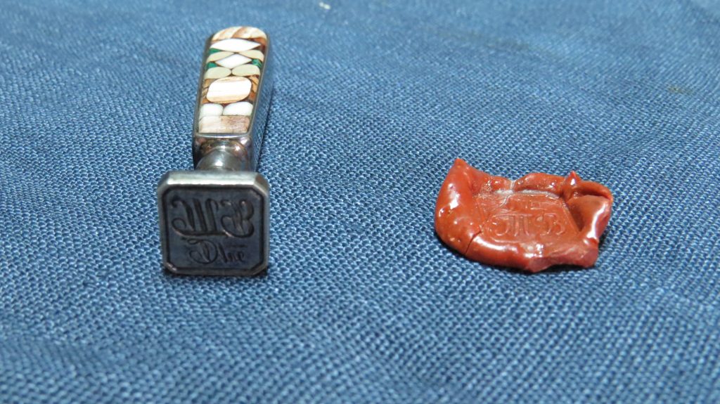 Личен печат на д-р Тота Венкова © РИМ Габрово