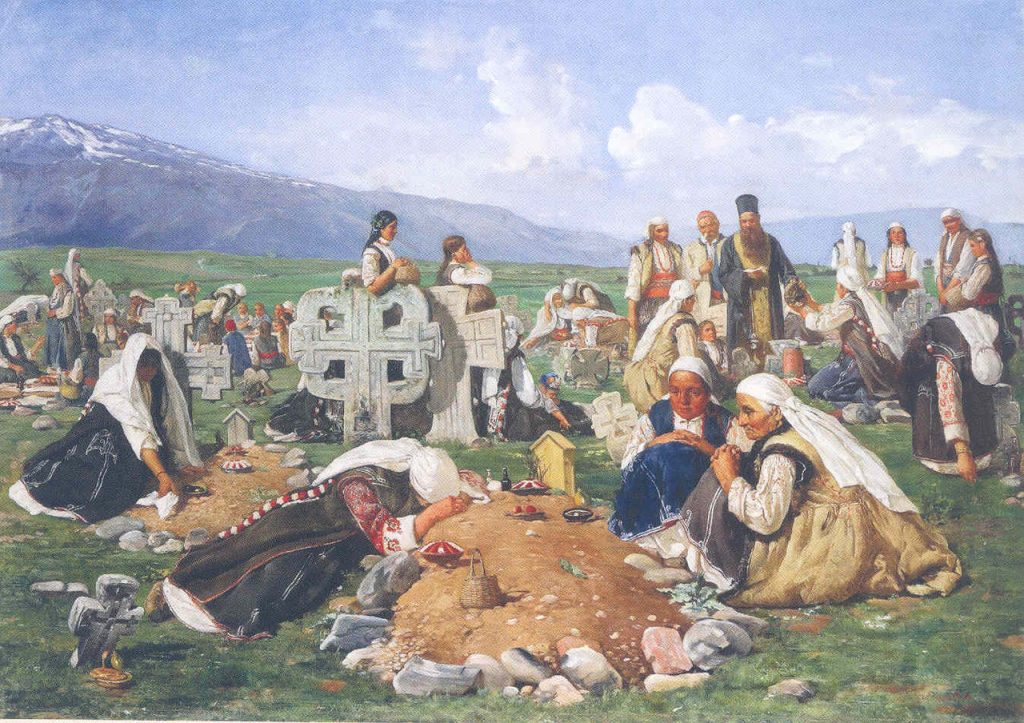 Иван Мърквичка. Задушница, 1890
