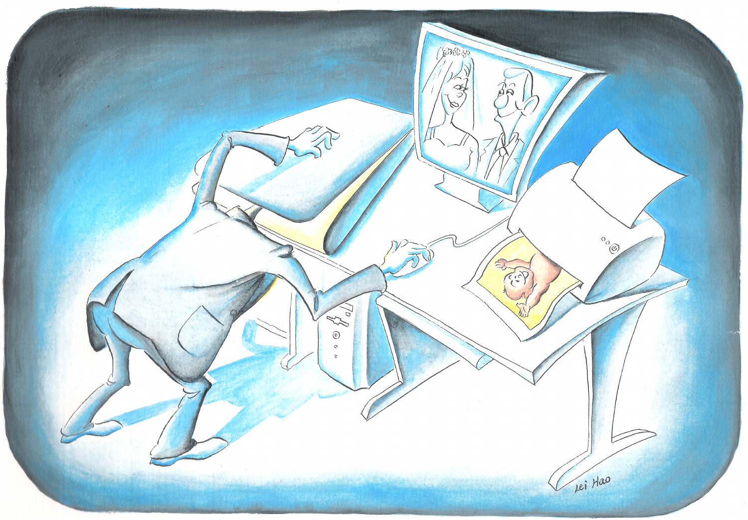 Ли Хао, Китай, 2005 © Фонд на Дом на хумора и сатирата