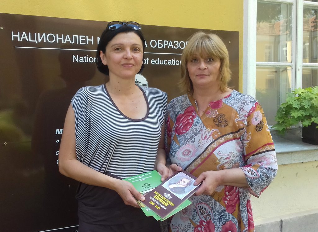Милена Димитрова и Мая Карагьозова, директор на НМО