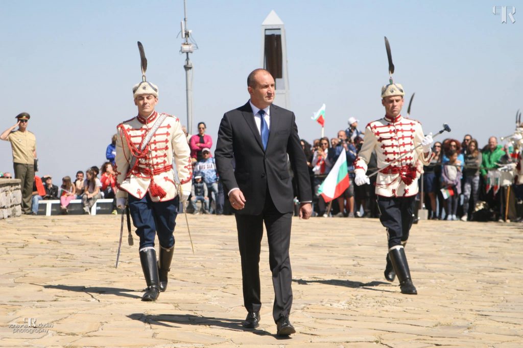 Президентът на Р България Румен Радев на Националното честване Шипченска епопея, 26 август 2017 © Радослав Първанов
