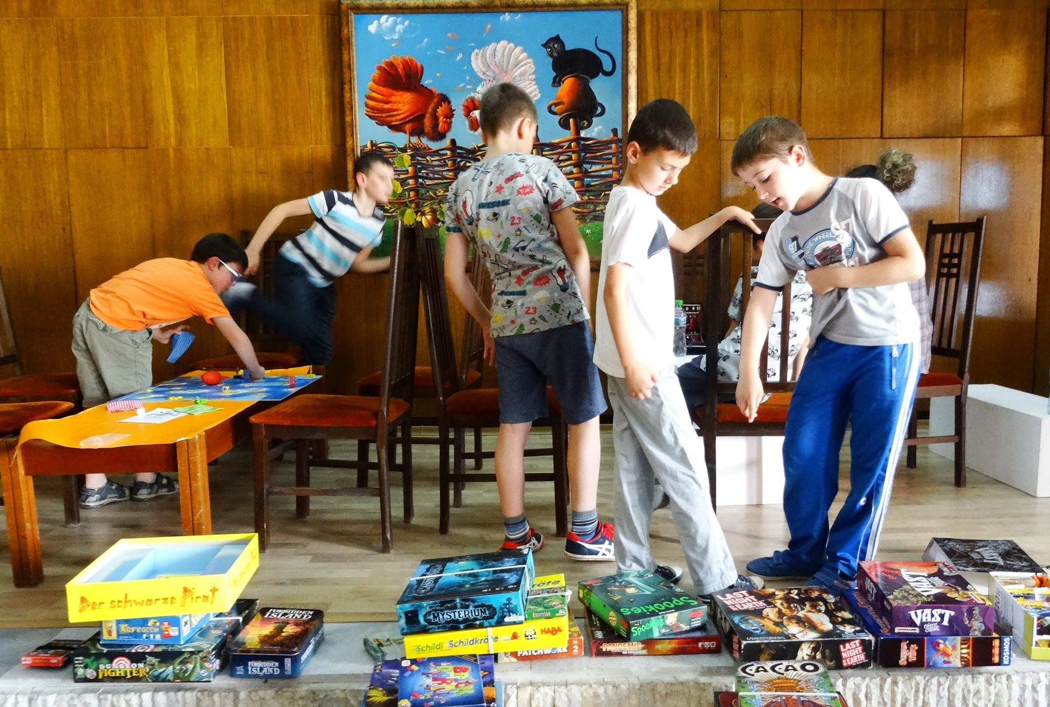 Настолни игри в Дом на хумора и сатирата в Габрово