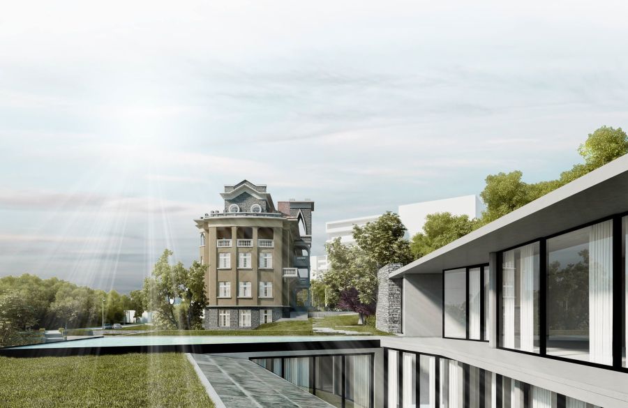 Дипломен проект за възстановяване на вилата на Пенчо Семов в Габрово. Автор: Незабравка Тушнина