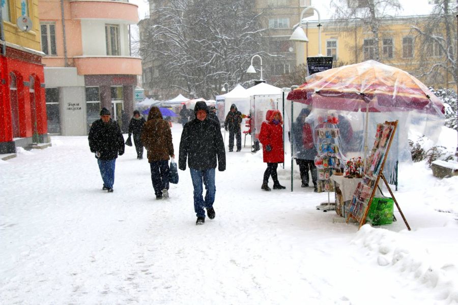 Зима в Габрово