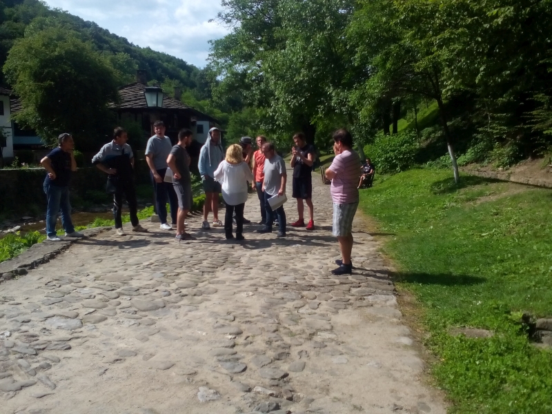 Репетиции на "Шибил" в ЕМО "Етър" - ДТ "Рачо Стоянов"