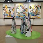 Изложбата "Сомнамбулизъм" на Николай Панайотов в Градска художествена галерия "Асен и Илия Пейкови" - Севлиево. Личен архив