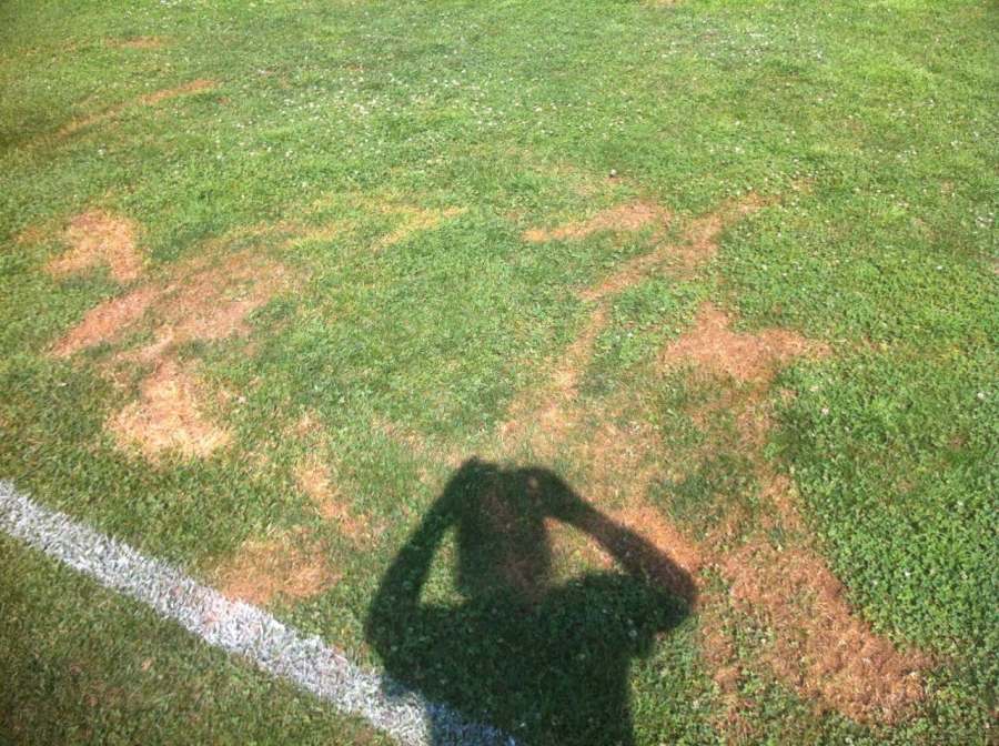 Вандалско посегателство на стадион "Априлов" в Габрово © Община Габрово